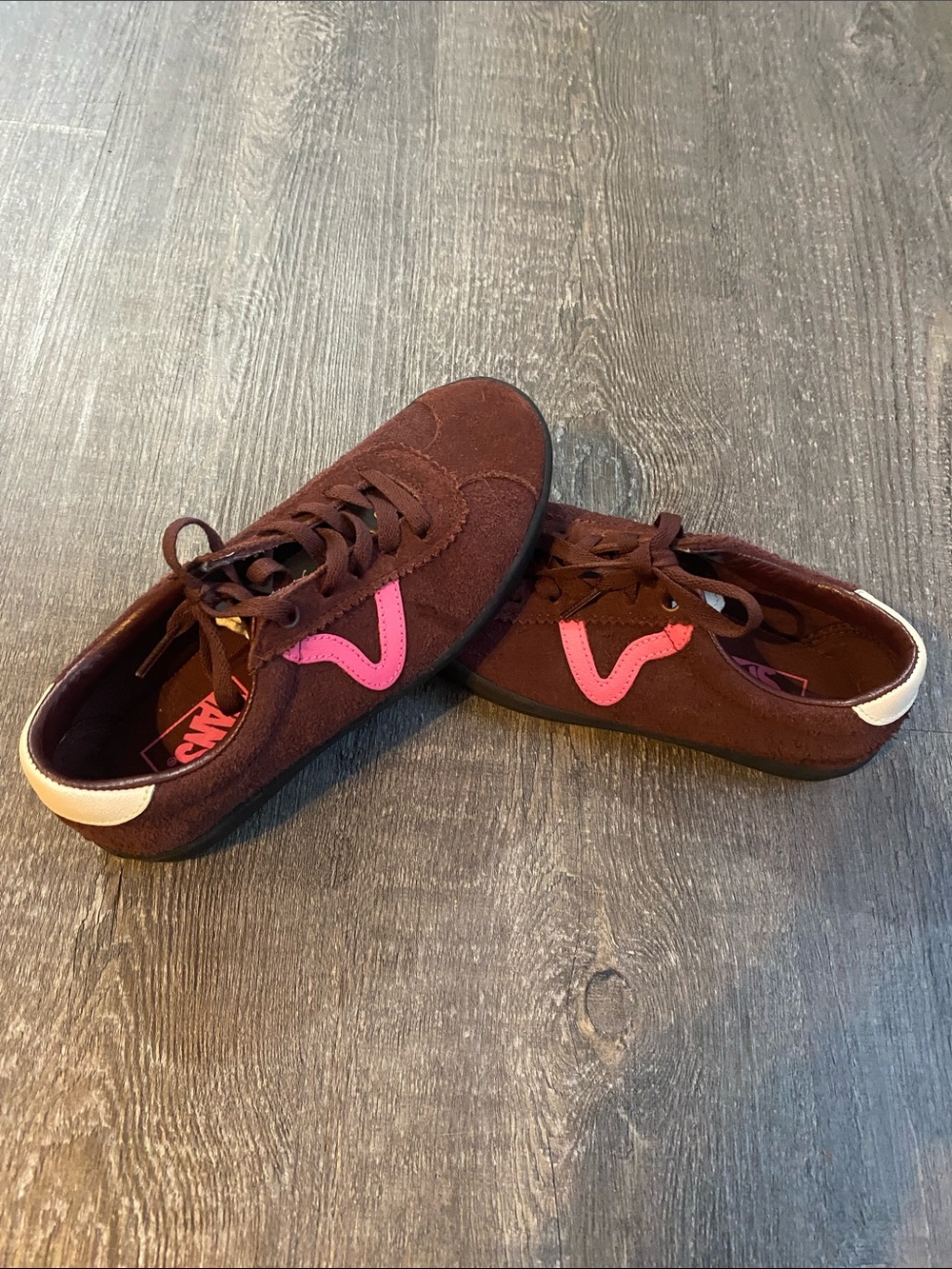 Vans women’s suede sneakers.